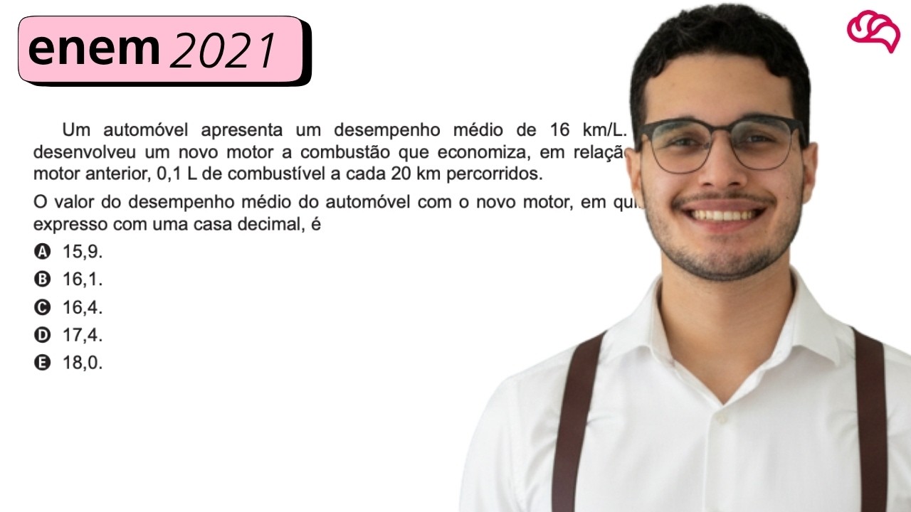 Resolução em Vídeo — Questão 165 ENEM 2021