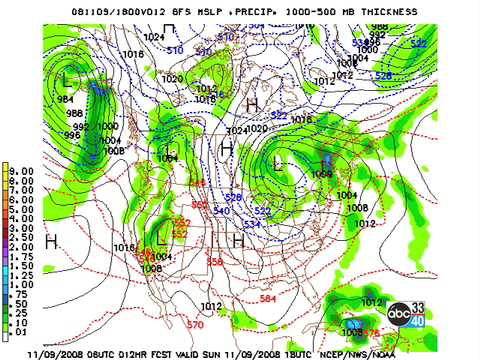 November 9 Weather Xtreme Video