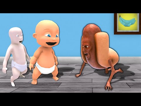 Baby Turns into a HOT DOG MONSTER! - Who's Your Daddy 2