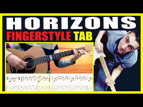 Horizons | Steve Hackett | Genesis | Guitar Tab | Fingerstyle Tutorial