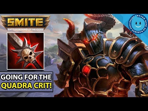 SMITE: SEASON 5 - THE QUADRA CRIT CHIRON BUILD! (SMITE Season 5 - PTS Gameplay)