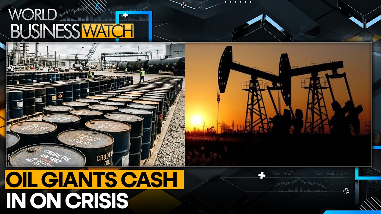 Oil Crisis: Crude Rally Powers Big Oil Profits | WION World Business Watch |  WION News