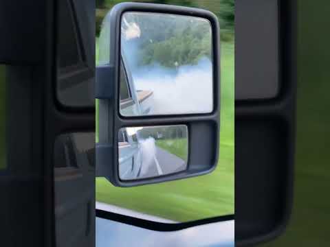 Longest Diesel Rolling Burnout on YouTube? #burnout #diesel #mpd #powerstroke #f250 #fullsend