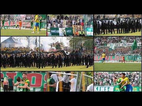 Chemie Leipzig - Lok Leipzig 2:1 (07.05.22): Stimmung, Pyro, Action!