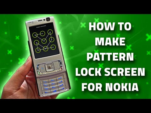 how to make pattern lock screen for nokia Symbian s60v3
