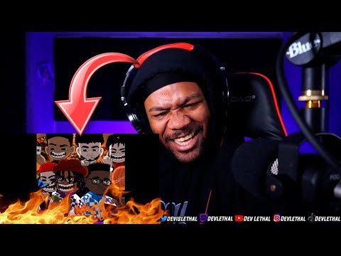 A DOPE COLLAB! // DRIP DA ROÇA - (Reid, Doode, TETO, Ear Kid, Stef & Fabin) Reaction (GRINGO REACTS)