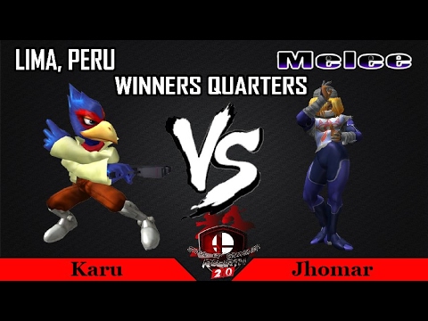 S.O.S. 2.0 Rebirth - Karu (Falco) vs Jhomar (Sheik) SSBM Winners Quarters