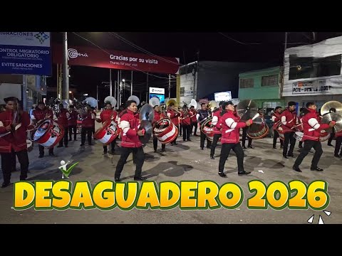 RECEPCIÓN DE  LA BANDA ORQUESTA LA GRANDE DE RUFO CONDORI - DESAGUADERO 2026 