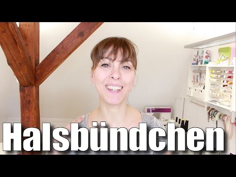Halsbündchen annähen / Variante - mit Anna von einfach nähen
