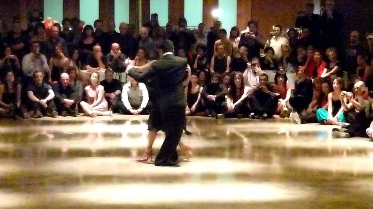 SEBASTIAN ARCE-MARIANA MONTES  1º  FESTIVAL INTERNACIONÁL TXULITANGO-SANTANDER