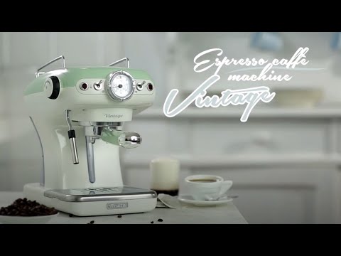 Kavos aparatas  Ariete Espresso Vintage video