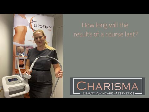 How long will the results of a Lipofirm Pro course last?