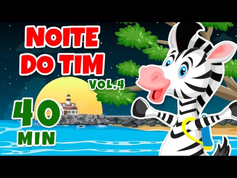 Noite do Tim Vol. 4 - Giramille 40 min | Desenho Animado Musical