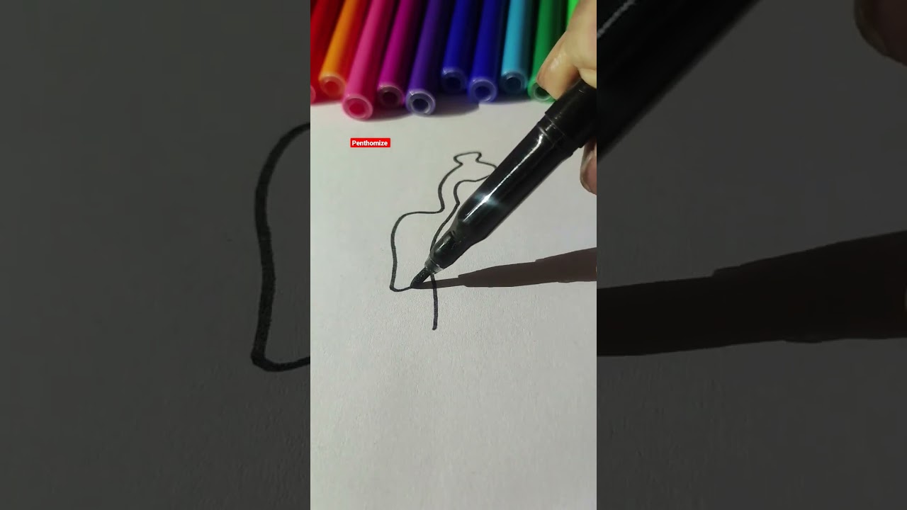 one line art. #penthomize