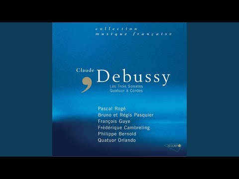 Debussy: Sonata in G Minor for Violin & Piano, L. 140: Finale