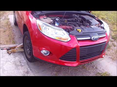2012 2014 Ford Focus Windshield Washer Reservoir Replacement