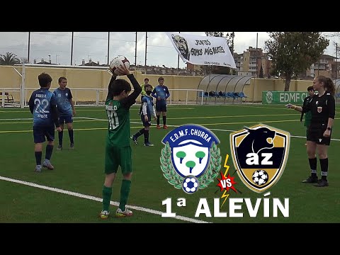 1ª Alevín EDMF Churra Vs aZarbe AD