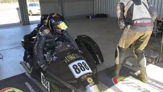 Irving Vincent Side Car Test Day