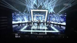 Boyfriend -I&#39;ll be there (보이프렌드 - 내가 갈게)  @SBS Inkigayo 인기가요 20111218