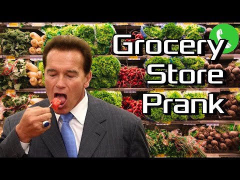 Arnold Calls a Grocery Store - Prank Call