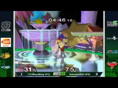 NEC 13 - Mew2King (Sheik) Vs. Ryan Ford (Fox, Falco, Captain Falcon) - Winners Finals