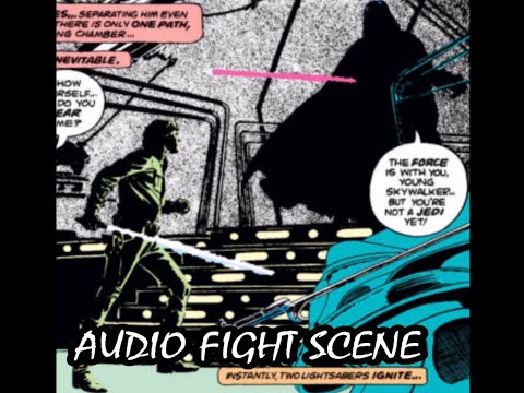 Luke Skywalker Vs. Darth Vader AUDIO FIGHT SCENE (The Empire Strikes Back RADIO DRAMA)