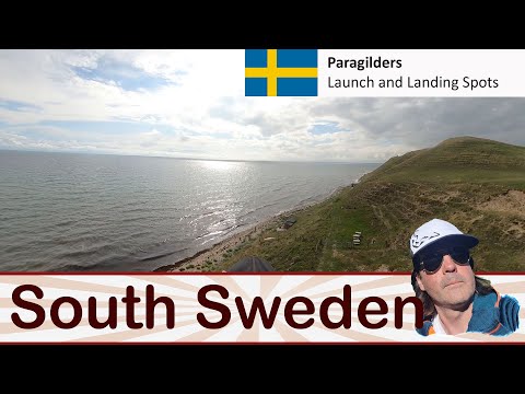 LL 15 Paragliding Areas in South Sweden: Kåseberga, Hammar, Ravlunda (Report & Test)