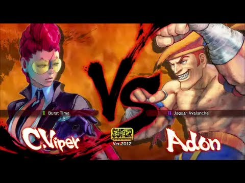 SSFIV AE Ver.2012 : RZR Latif ( C.Viper ) VS EVIL Syklone ( Adon ) Endless Battle Match On XBL