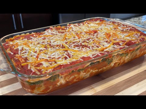 Vegetarian Lasagna | A Dish That Everyone Loved When I Served It