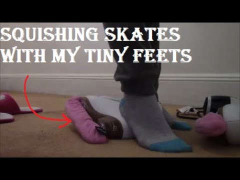 Heat Mold Ice Skates At Home [With my Feet]