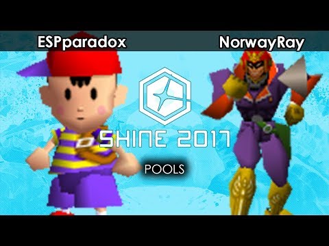 Shine 2017: ESPparadox (Ness) V NorwayRay (Falcon) - Smash 64 | Pools
