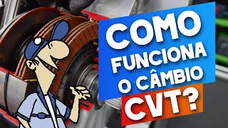 Como funciona o câmbio CVT?