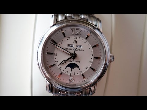 Maurice Lacroix Masterpiece Phase De Lune (Moonphase) Review (MP6347-SS002-92E) - Perth WAtch #18