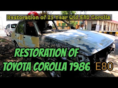 Thumbnail for Toyota Corolla 1986 E80 Restoration | Abandoned E80 Corolla Repaint & Restoration after 25 Years by Toyota Corolla (E80)