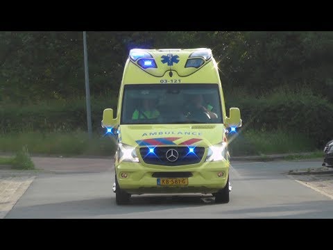 A1, Otaris Ambulance 03-121 Assen naar melding