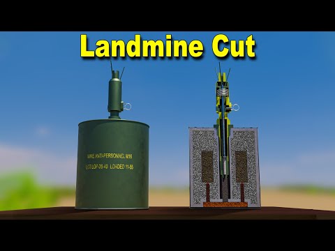 How Anti Personnel Landmine Works (M-16)