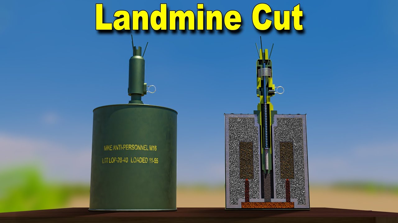 How Anti Personnel Landmine Works (M-16)