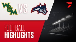 Highlights: William & Mary vs Stony Brook | 2024 CAA Football
