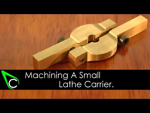 Home Machine Shop Tool Making - Machining A Small Lathe Carrier