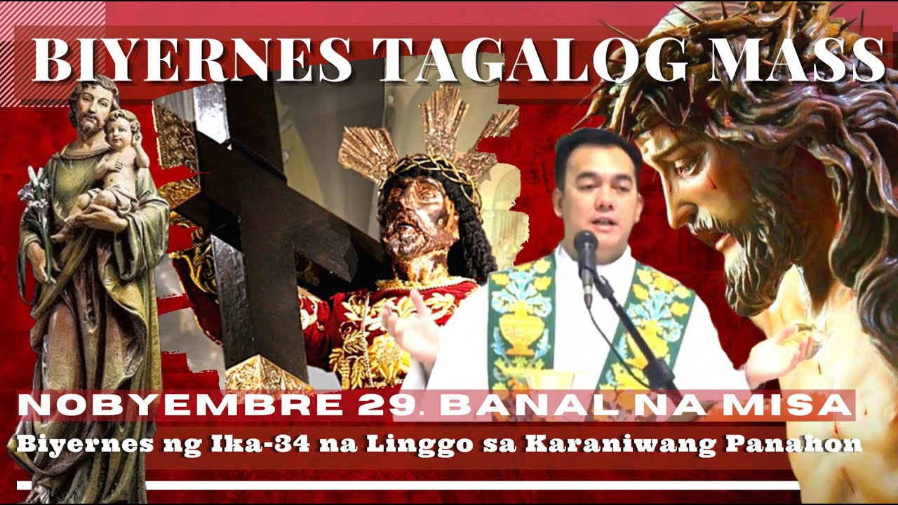 CATHOLIC CHURCH LIVE MASS TODAY || NOV  29  FRIDAY MASS  |  REV FR DOUGLAS BADONG