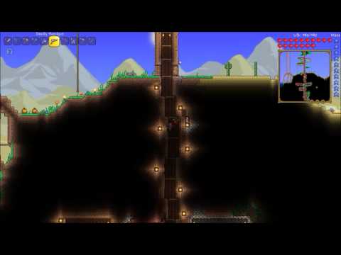 [Ep. 5] Terraria - Let's Play! Boss Fight!? Summoning Armor! Rocket Boots!