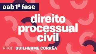 Direito Processual Civil | OAB - Saneamento do Processo | CURSO GRATUITO