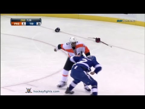 Wayne Simmonds vs Eric Brewer