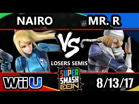 Smash Con 2017 Smash 4 - NRG | Nairo (ZSS) Vs. BC | Mr. R (Sheik) Wii U LS