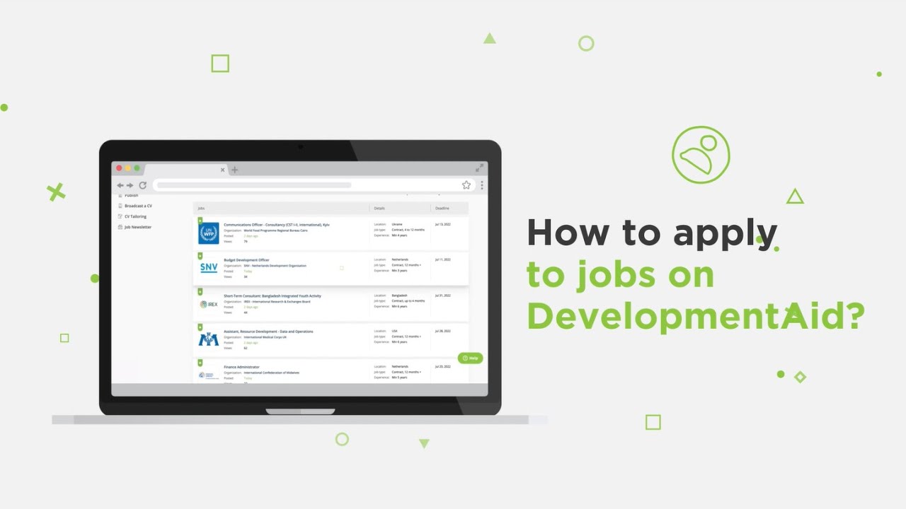 How to apply to jobs?