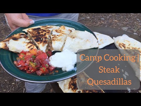 Camp Cooking | Steak Quesadillas on the Tembo Tusk Skottle