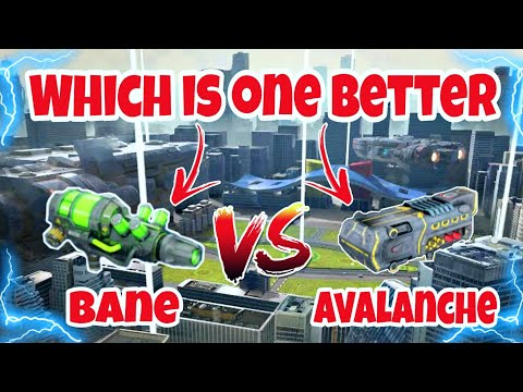 [WR]🔥 Bane VS Avalanche Weapon Comparison in |War Robots|
