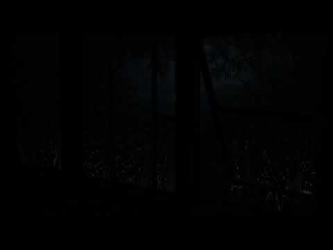 Thunder Crashes & Pouring Rain – Moody Night in a Tight Space with Covered Window ⚡🌧️