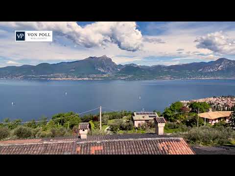 Lake Garda: Renovated semi-detached house in a beautiful location with private swimming pool