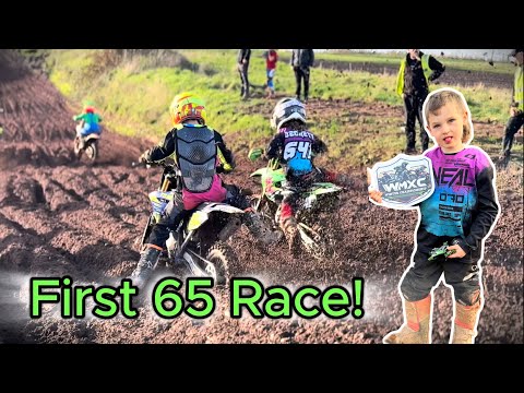 MY FIRST MOTOCROSS RACE ON MY NEW 65cc DIRT BIKE!